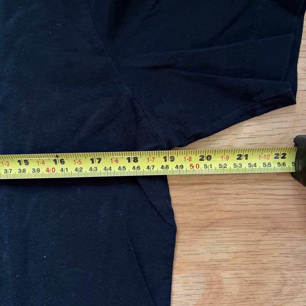 Canali Men's Classic Black Short Sleeve Tee View 3